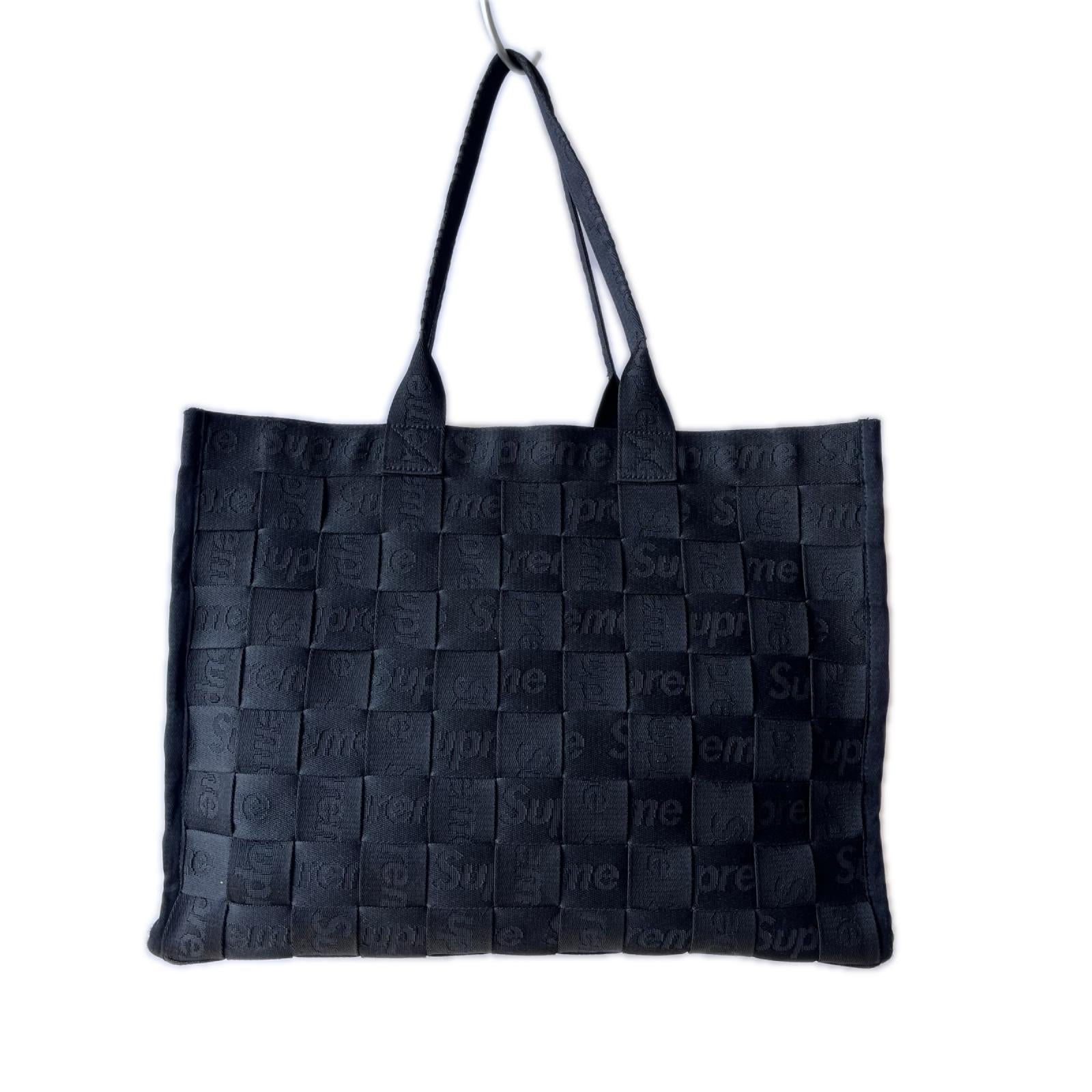 その他バッグ 24ss Woven Tote 黒 ブラック
