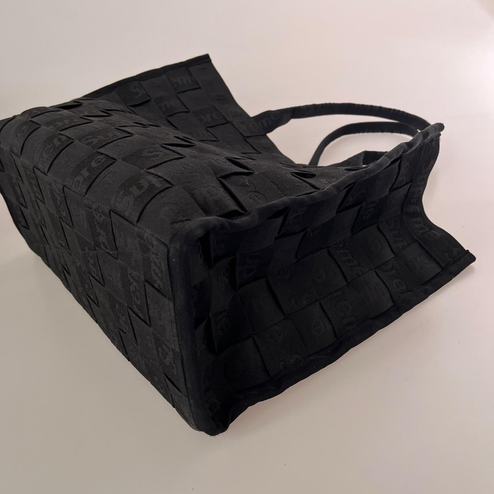 その他バッグ 24ss Woven Tote 黒 ブラック