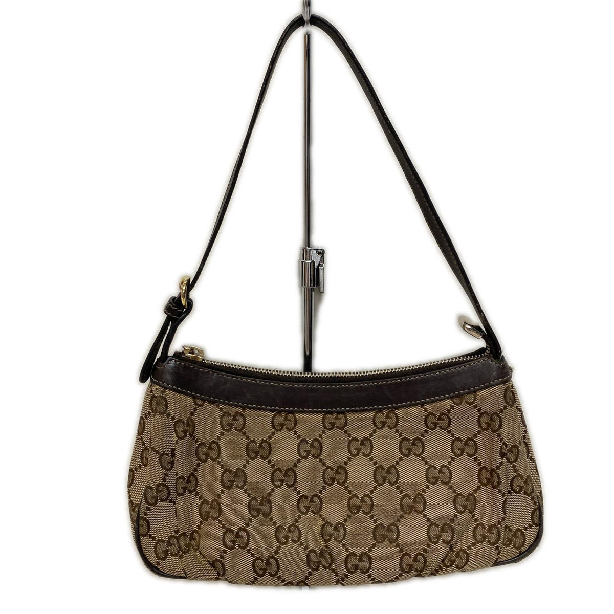 GUCCI GGキャンバス ラブリーハートコスメティックポーチ