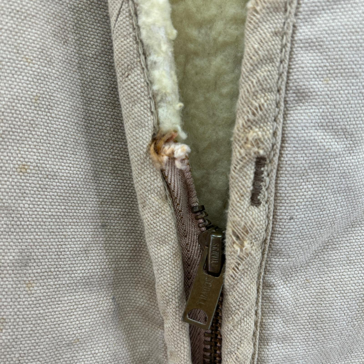 その他アウター ダックベスト 内ボア SCOVILL ベージュ (M) ベージュ