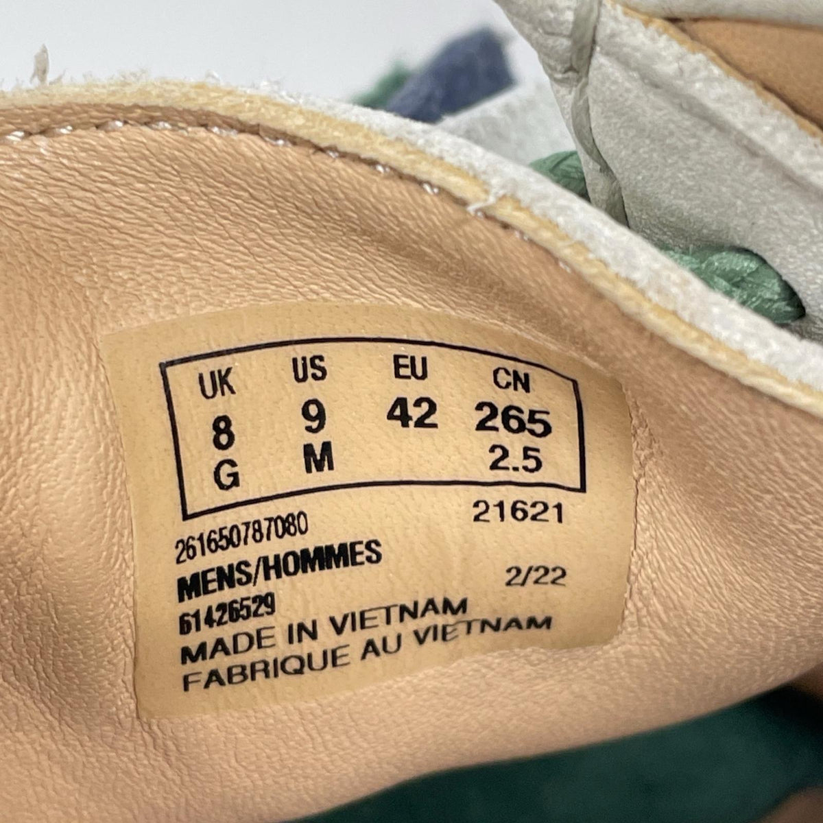 シューズ Wallabee Vcy (UK8) 26165078 26.5cm (US8 1/2 UK8 EU43) グリーン