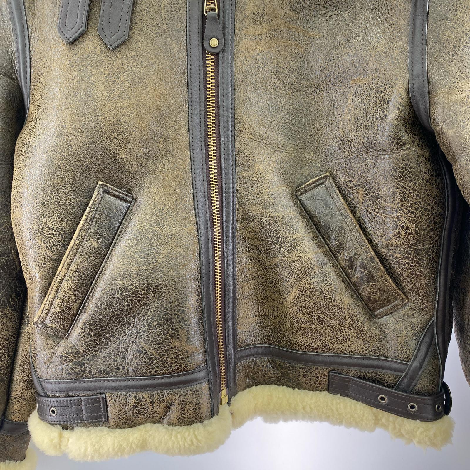 ジャケット SCHOTT Type B-3 フライトジャケット 36 ブラウン 36 ブラウン