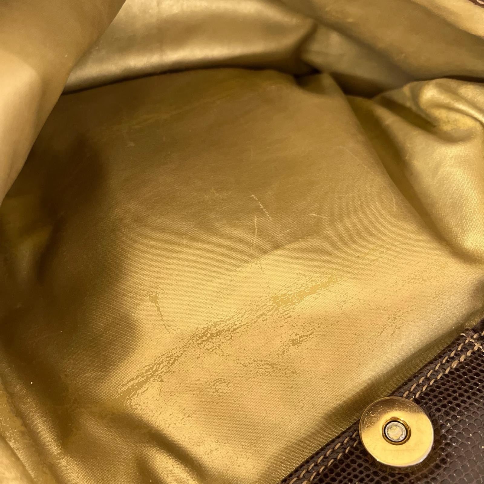 ハンドバッグ roberto ricci ヴィンテージ パッチワークバッグ ブラウン