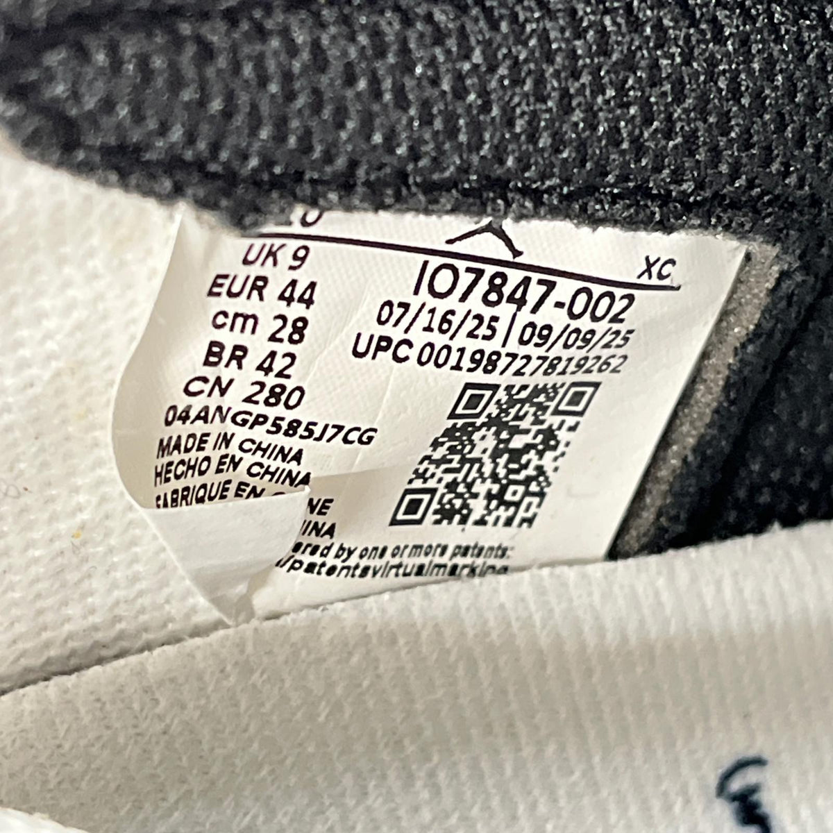 スニーカー Nike Air Jordan 1 Retro High OG SP × fragment design × UNION IO7847-002 (28) 28cm (US10 UK9 1/2 EU46) マルチカラー