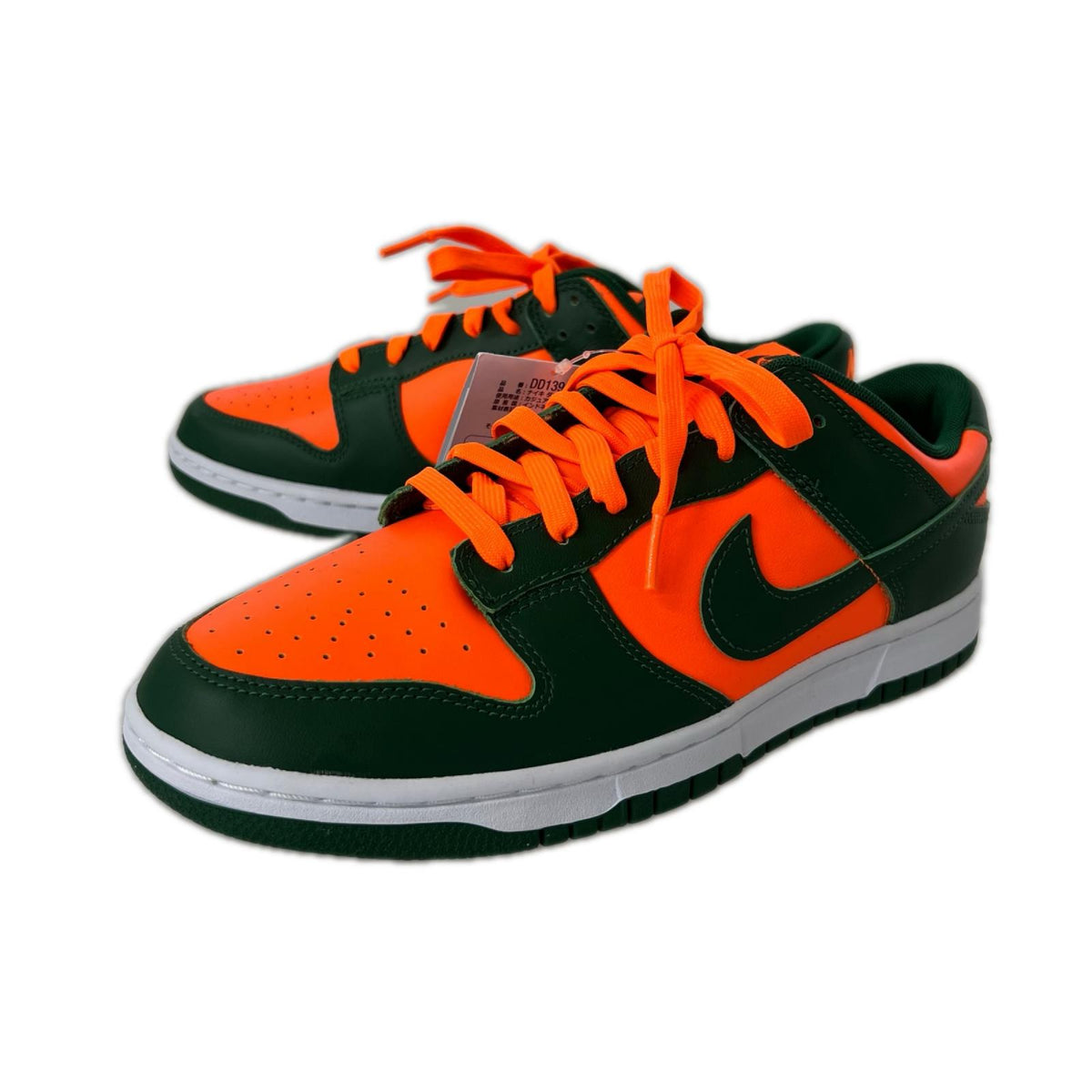 スニーカー Dunk Low Green and Total Orange (28.0) 28cm (US10 UK9 1/2 EU46)