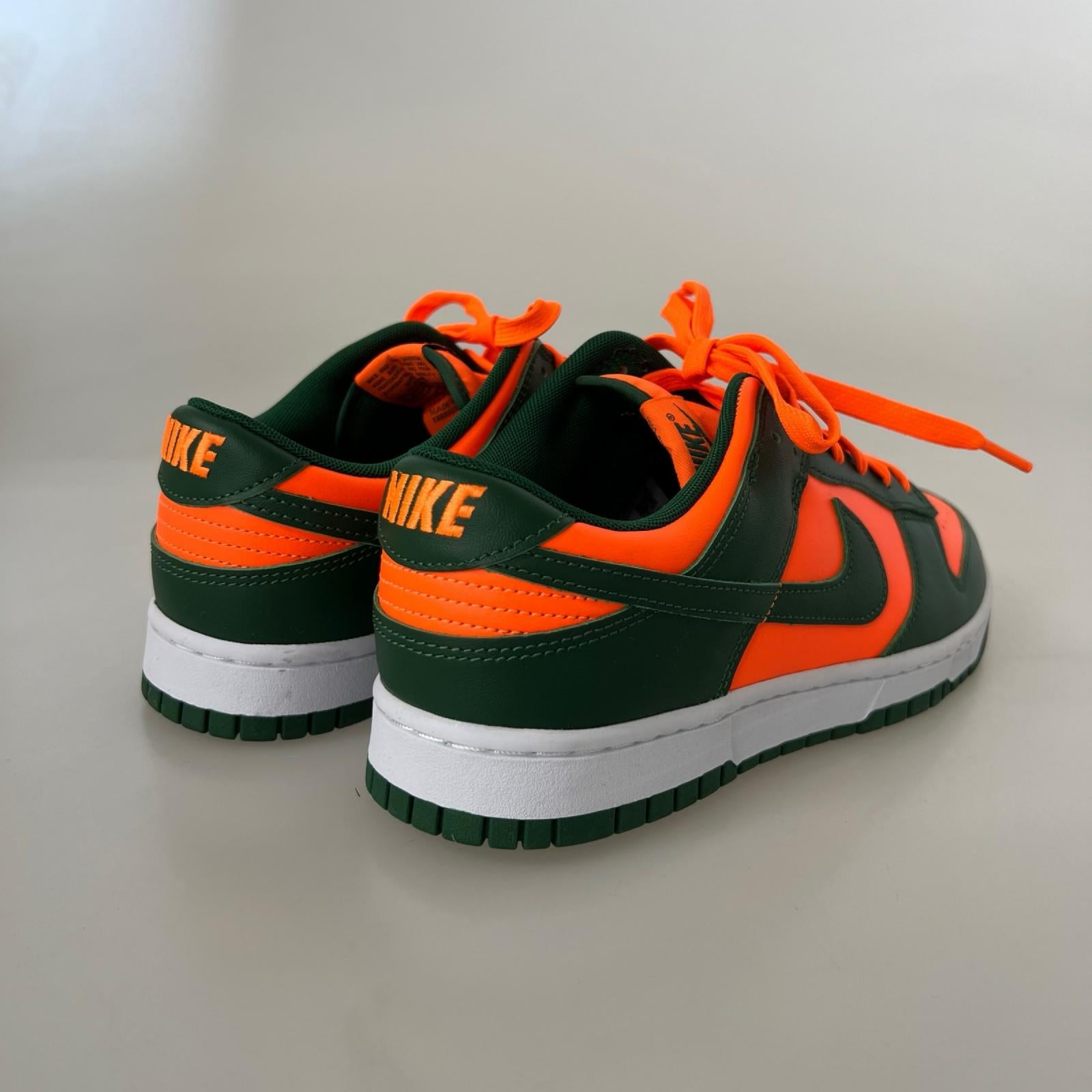 スニーカー Dunk Low Green and Total Orange (28.0) 28cm (US10 UK9 1/2 EU46)