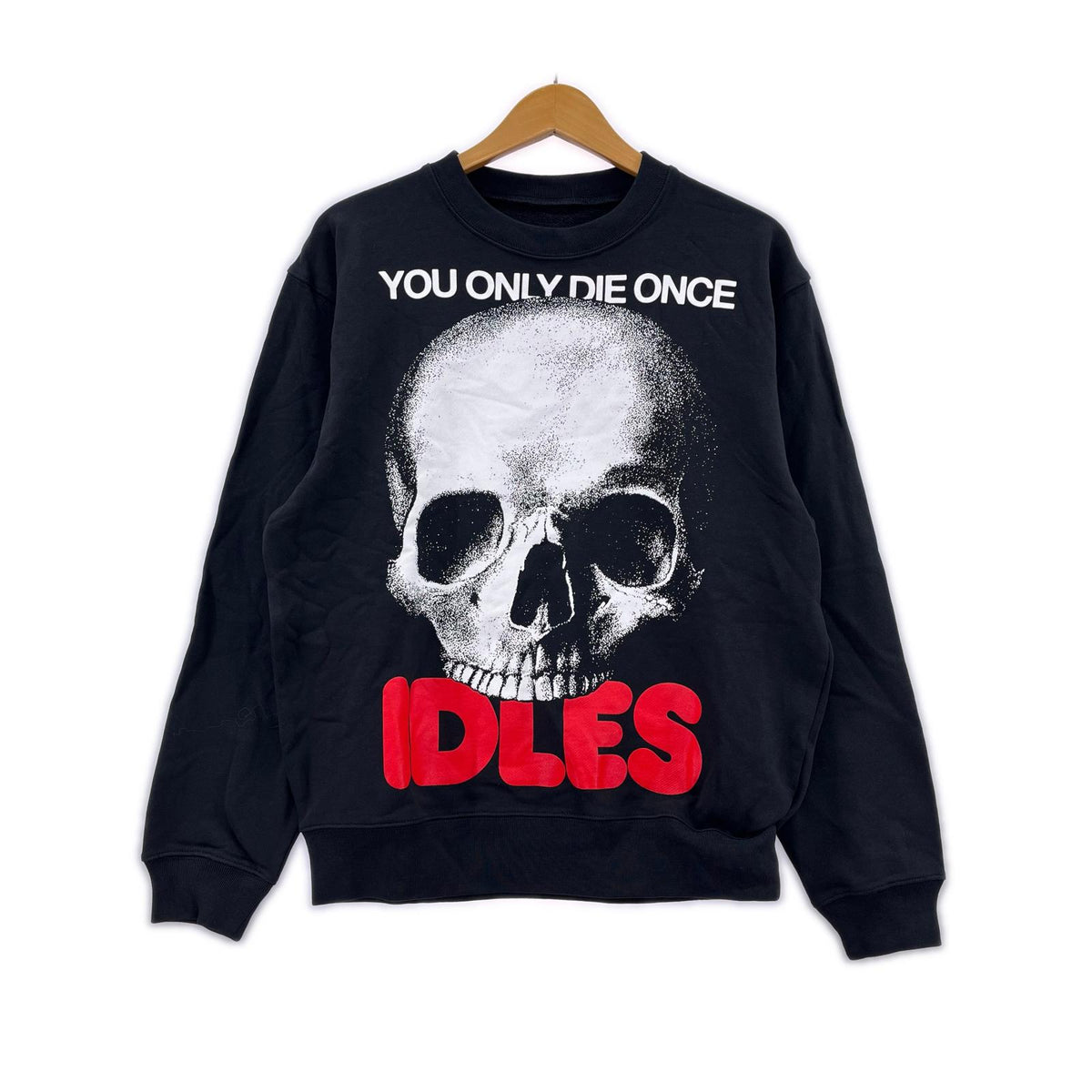 長袖Tシャツ IDLES スカル S S ブラック