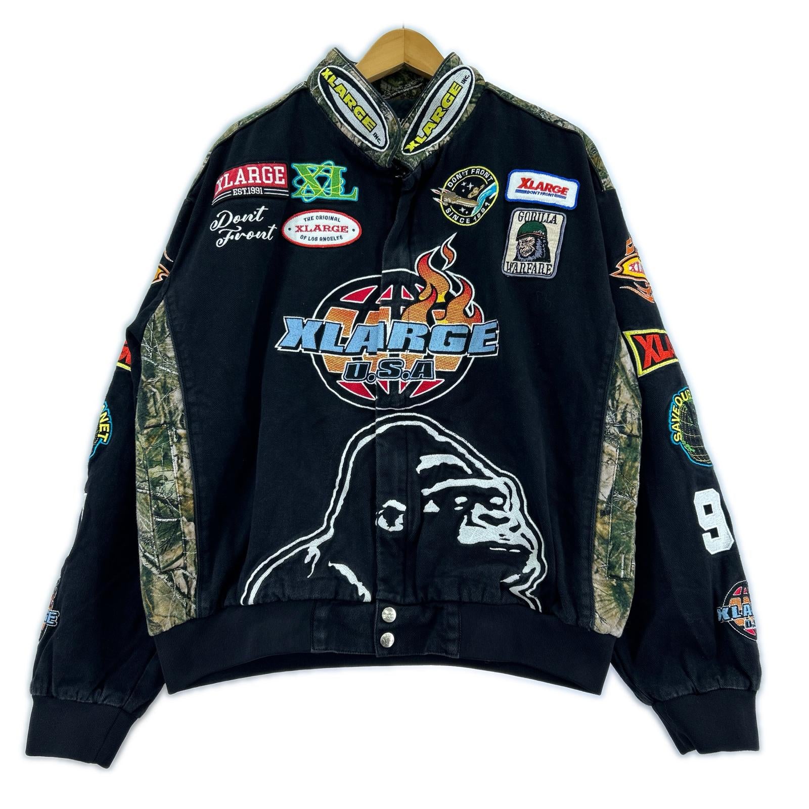 ジャケット CUSTOM RACING JACKET L ブラック