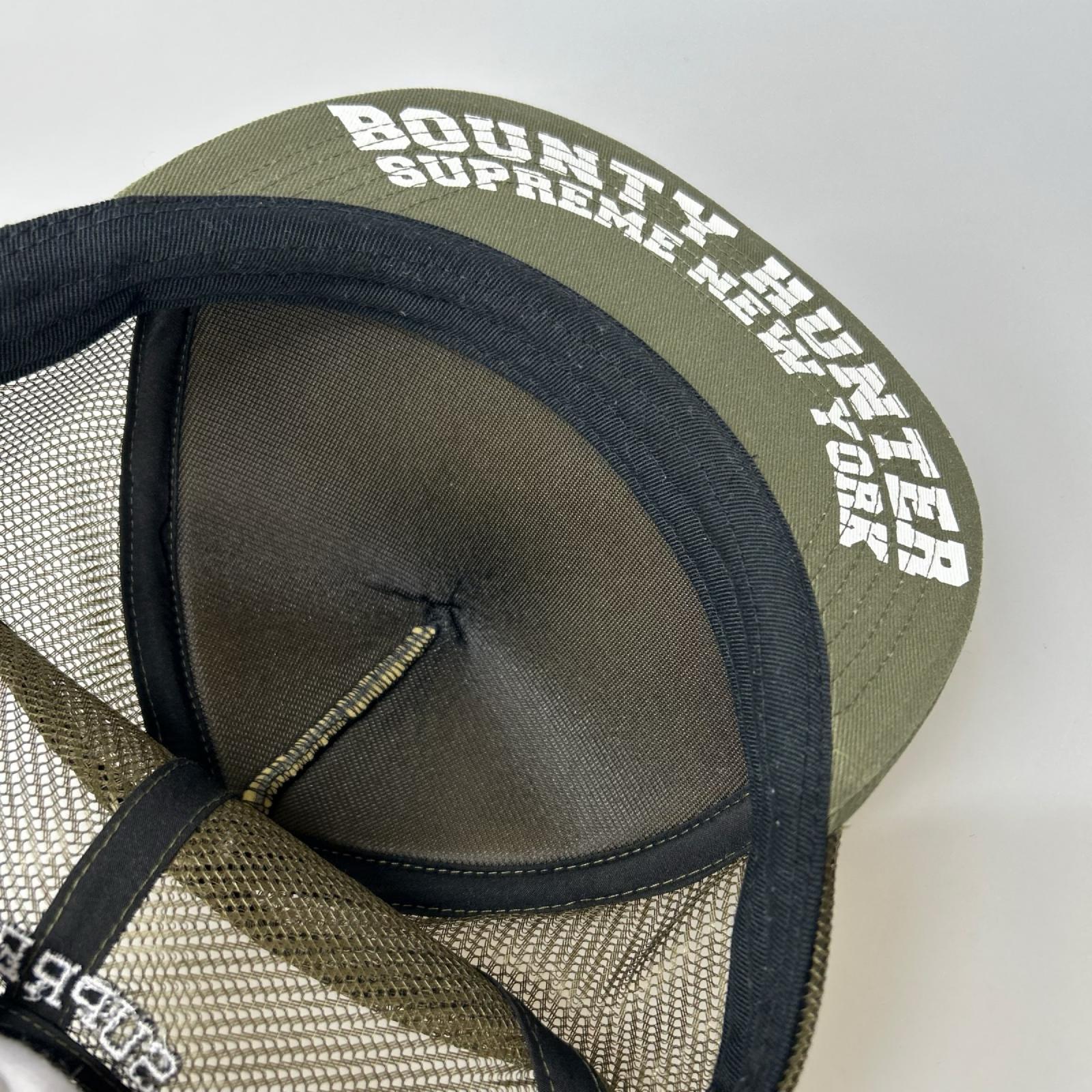 キャップ ×BOUNTY HUNTER 23AW Mesh Back 5-Panel カーキ