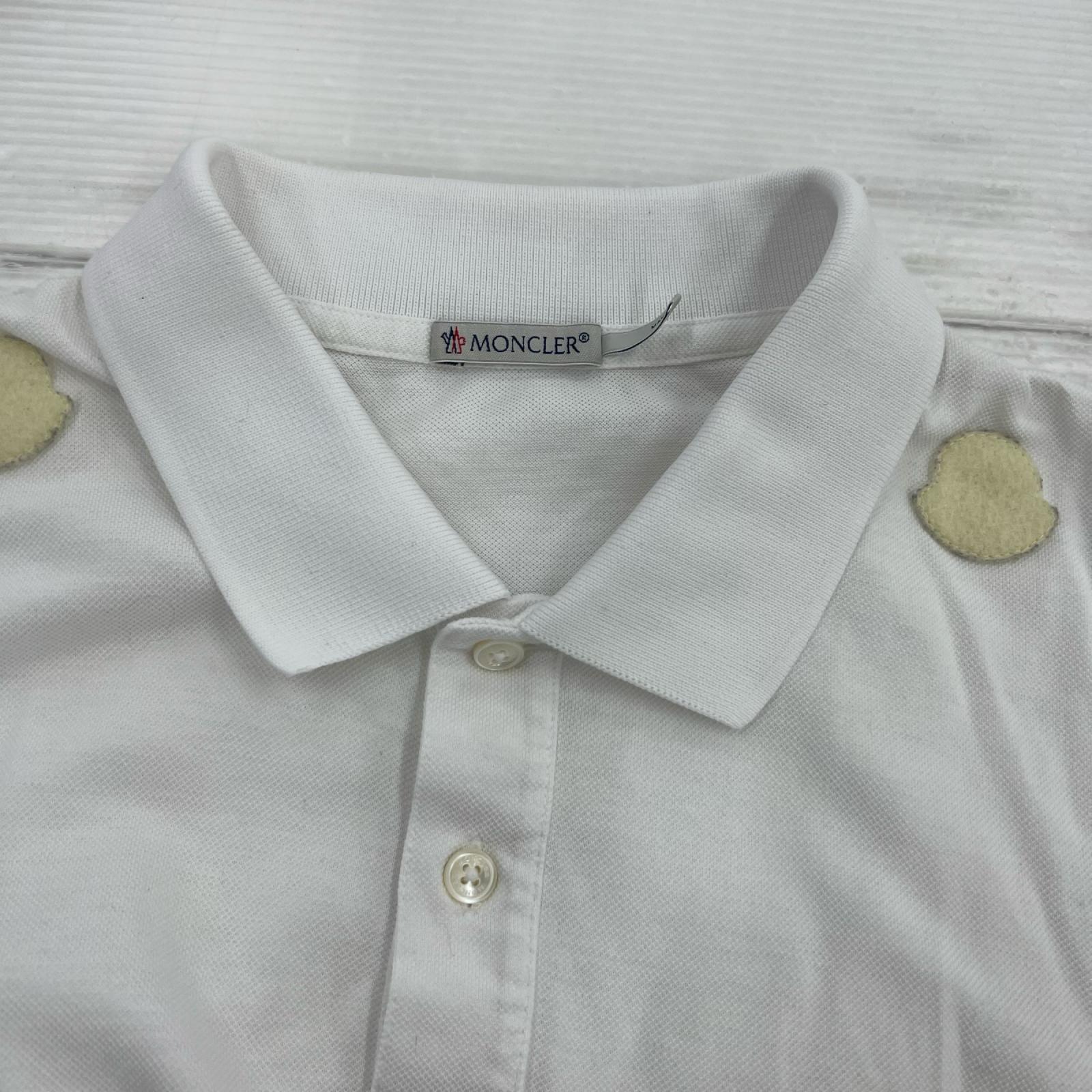 ポロシャツ MAGLIA POLO MANICA CORTA ポロシャツ 白 XL ホワイト