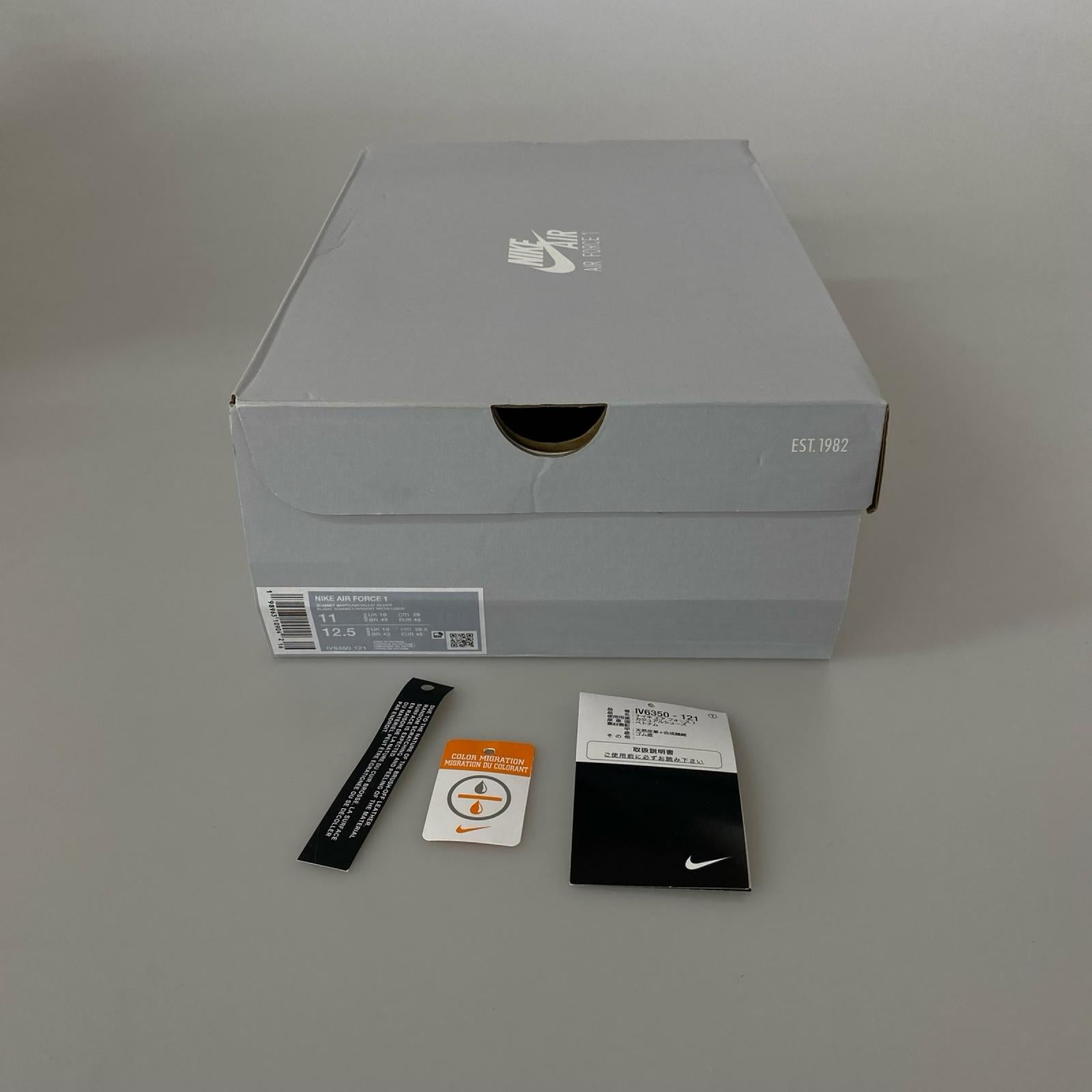 スニーカー Air Force 1 Low “Ghostface” WHT 29cm 29cm (US11 UK10 1/2 EU48) ホワイト