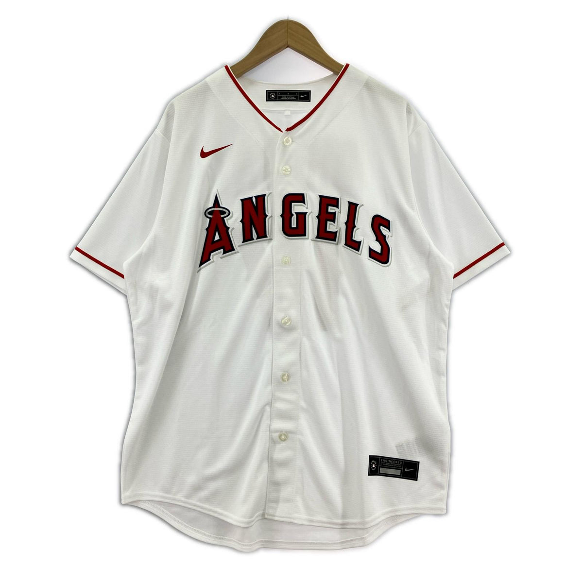 半袖Tシャツ NIKE エンゼルス ゲームシャツ 大谷 (L) L ホワイト
