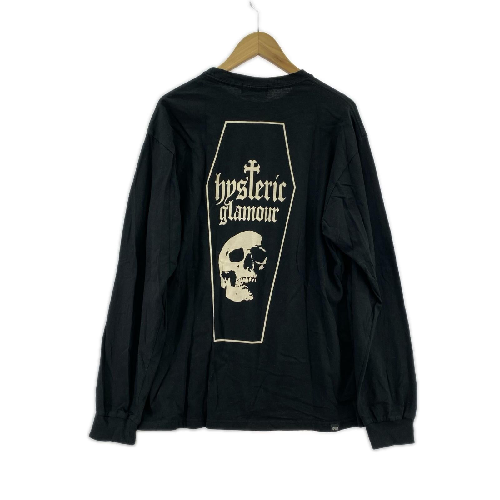 長袖Tシャツ L 黒 L ブラック