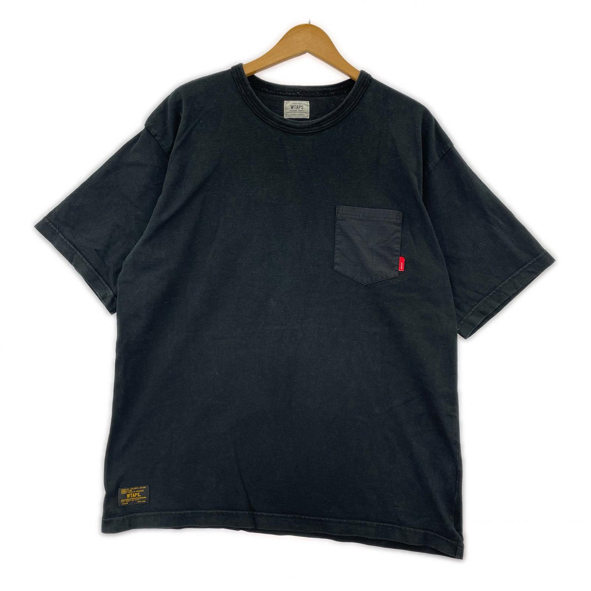 半袖Tシャツ ポケット ブラック ブラック