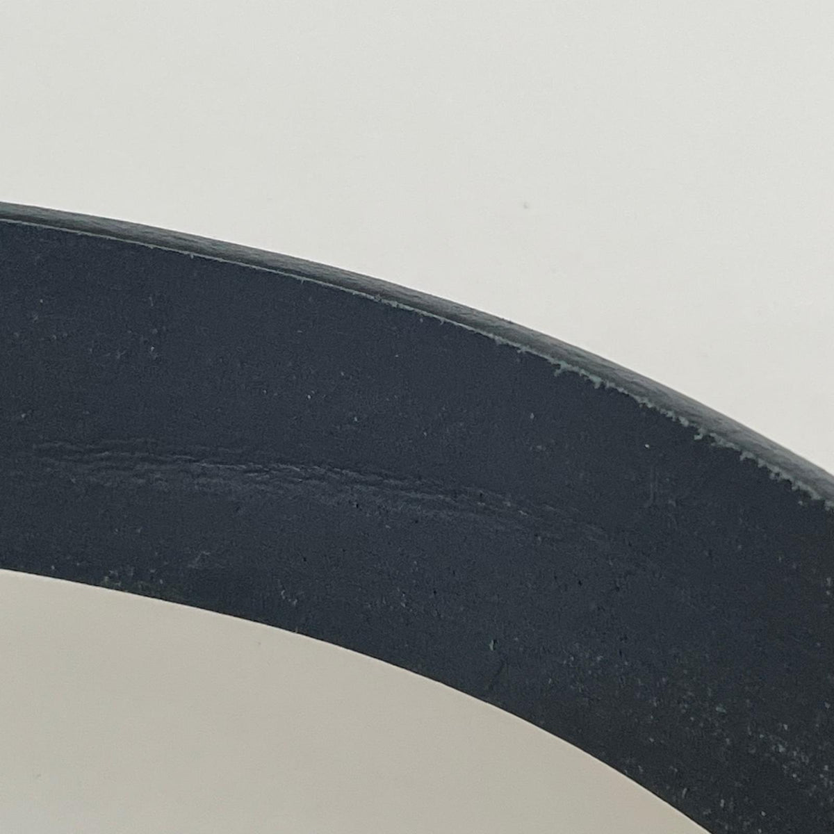 その他アクセサリー ペイント加工 レザー ベルト 黒 ブラック