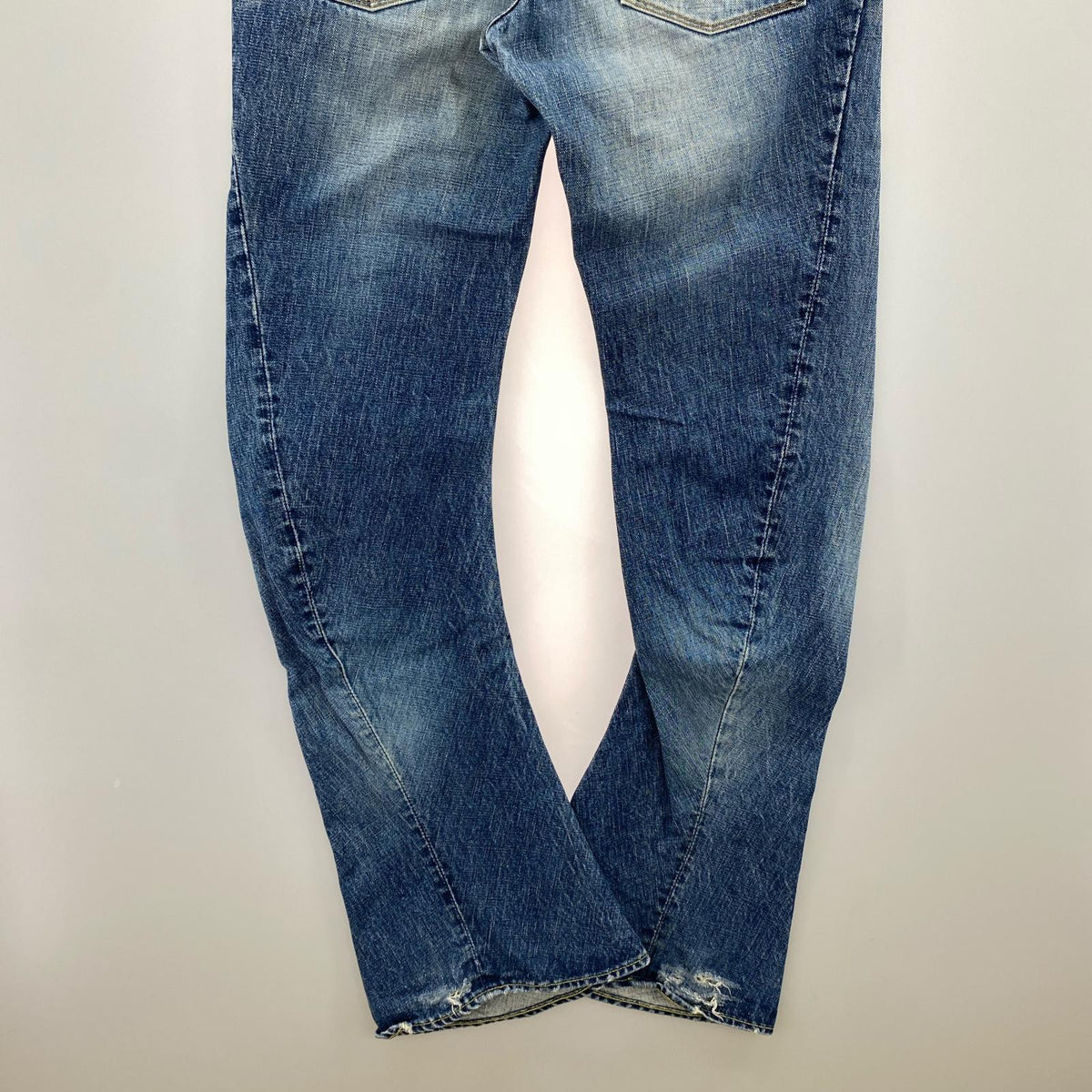 デニムパンツ 502/XL/3Dバナナデニム/DN23 LL ブルー