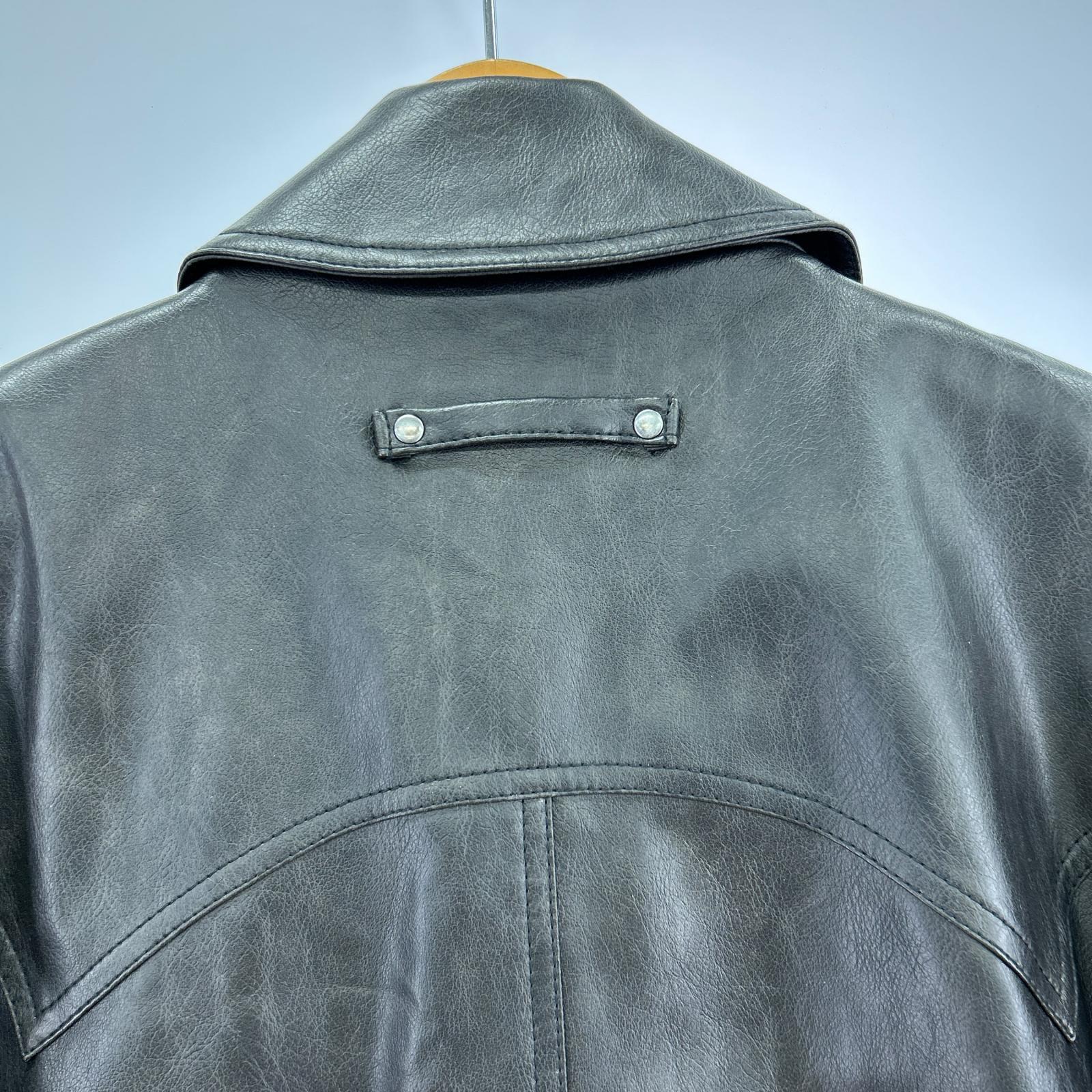 レザージャケット TAUPE TPE E.LEATHER WESTERN COAT ブラック