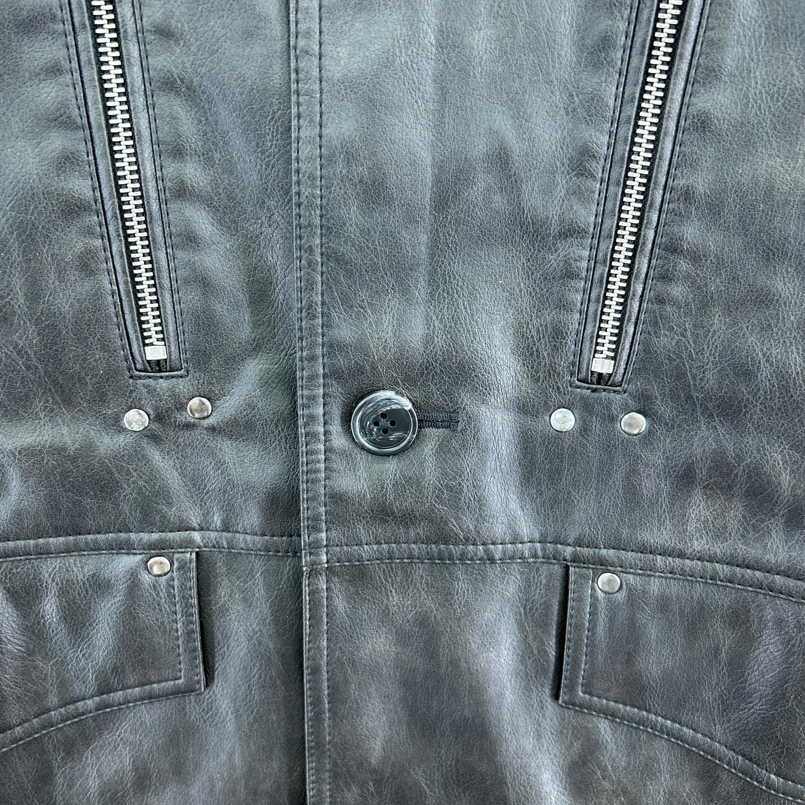 レザージャケット TAUPE TPE E.LEATHER WESTERN COAT ブラック
