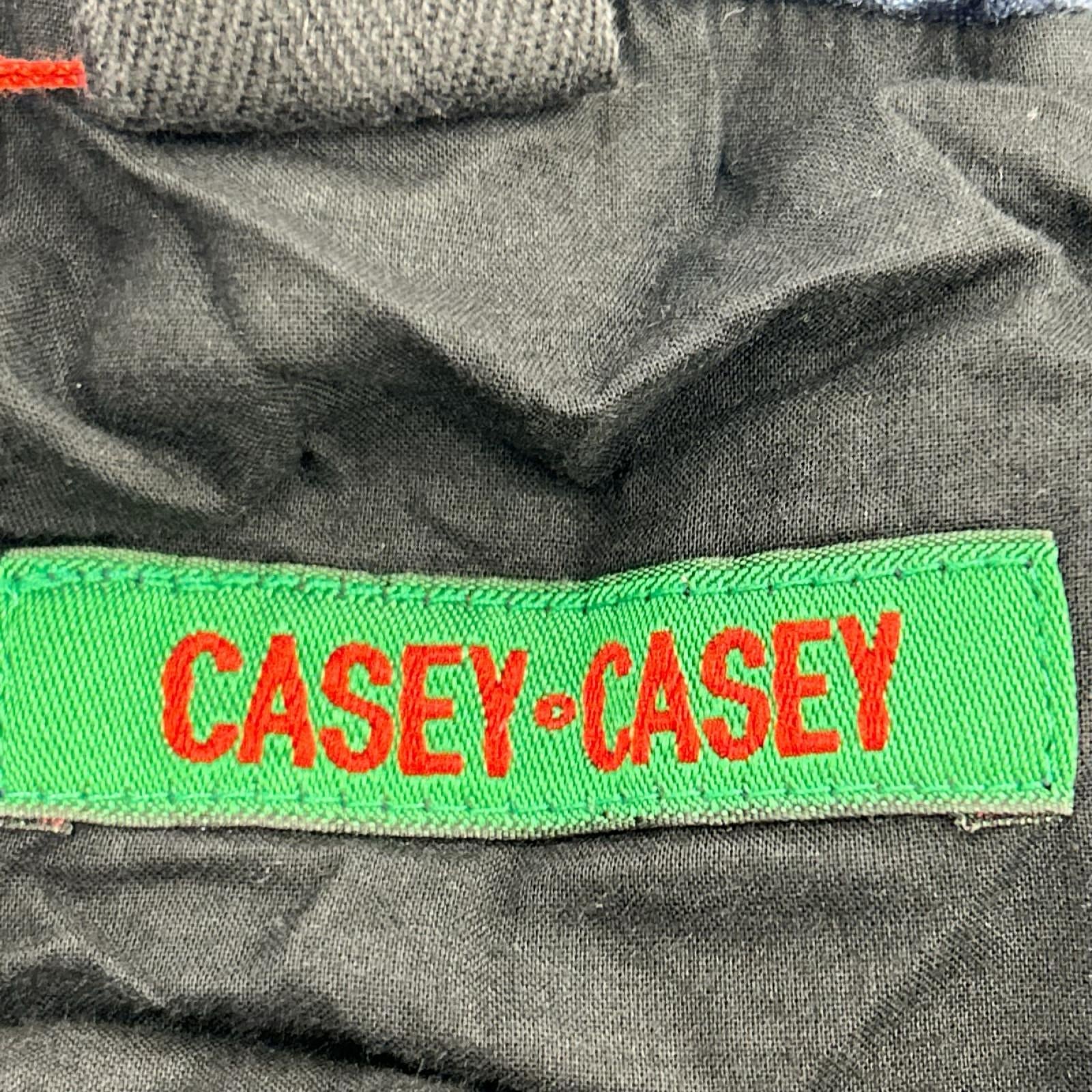 ショートパンツ CASEY-CASEY インディゴリネン ワイドイージーショーツ インディゴ M