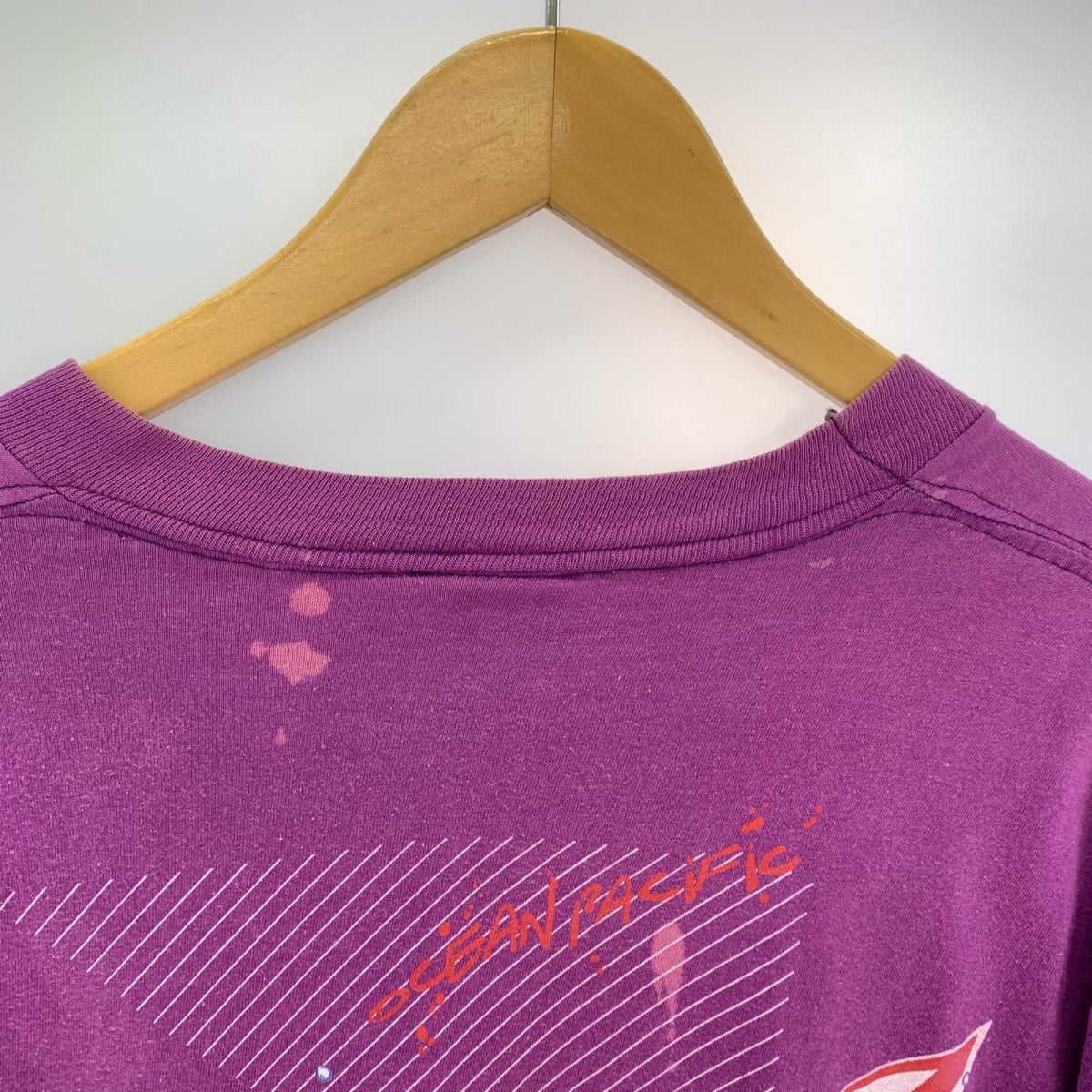 半袖Tシャツ USA製 (L) L パープル
