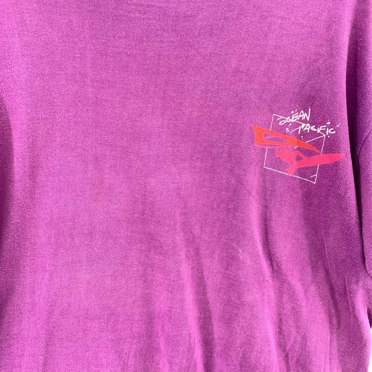 半袖Tシャツ USA製 (L) L パープル