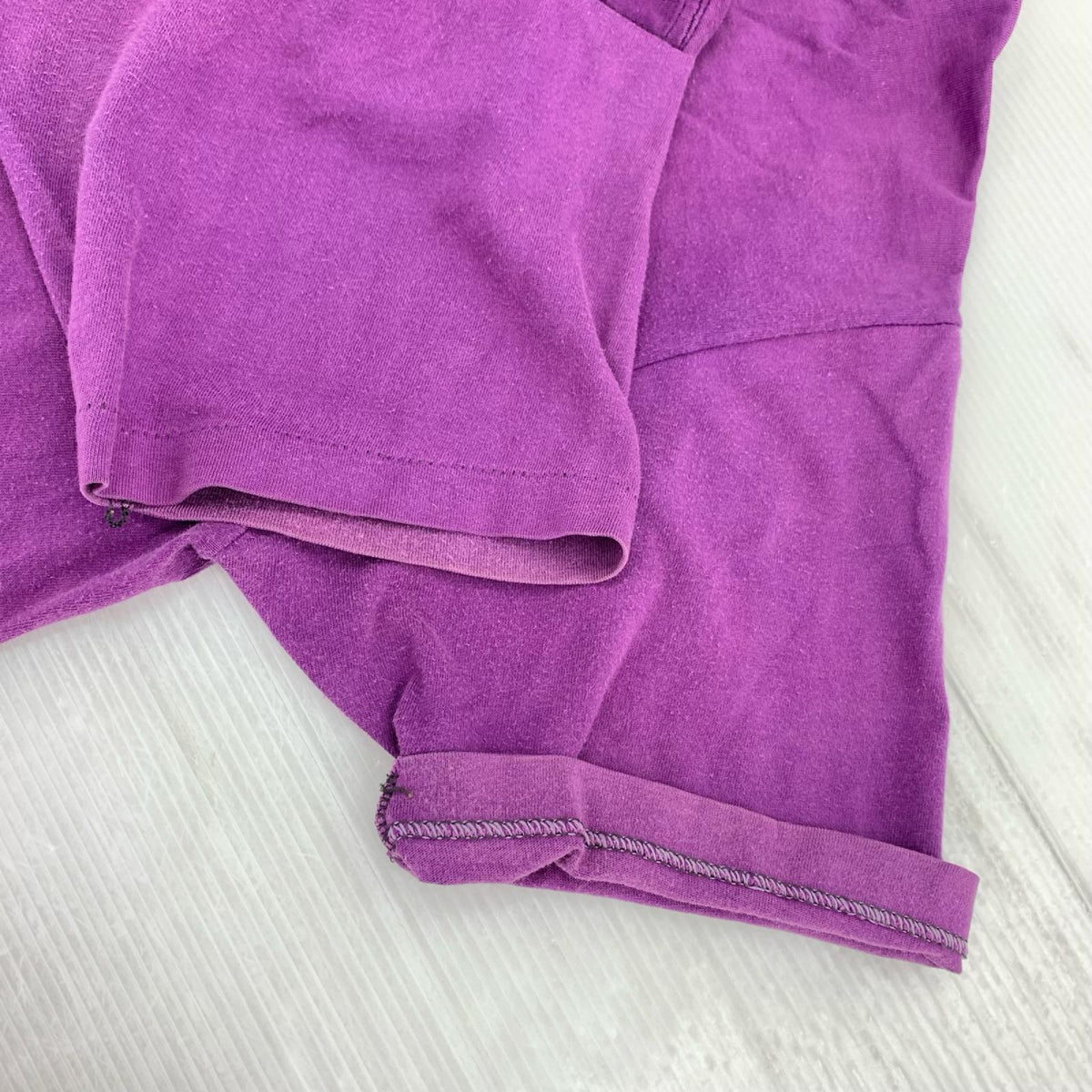 半袖Tシャツ USA製 (L) L パープル