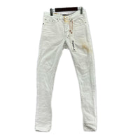 パンツ PURPLE BRAND Slim Fit Low Rise Jeans 29 ホワイト