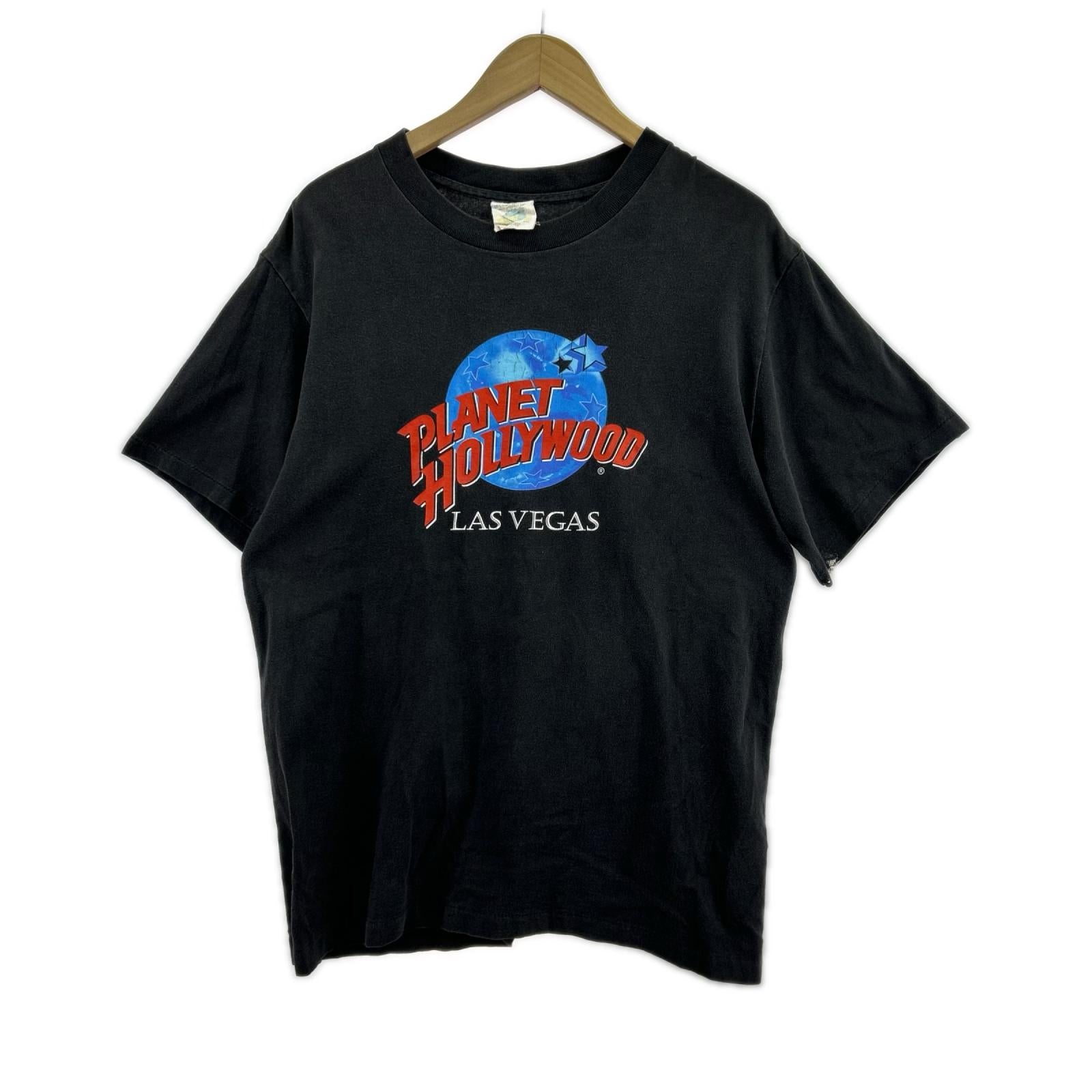 半袖Tシャツ PLANET HOLLYWOOD ブラック M ブラック