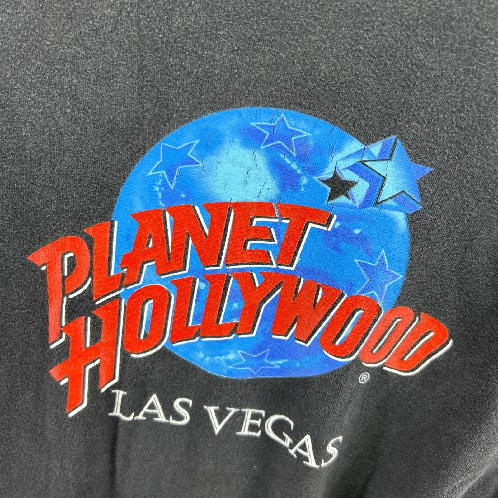 半袖Tシャツ PLANET HOLLYWOOD ブラック M ブラック