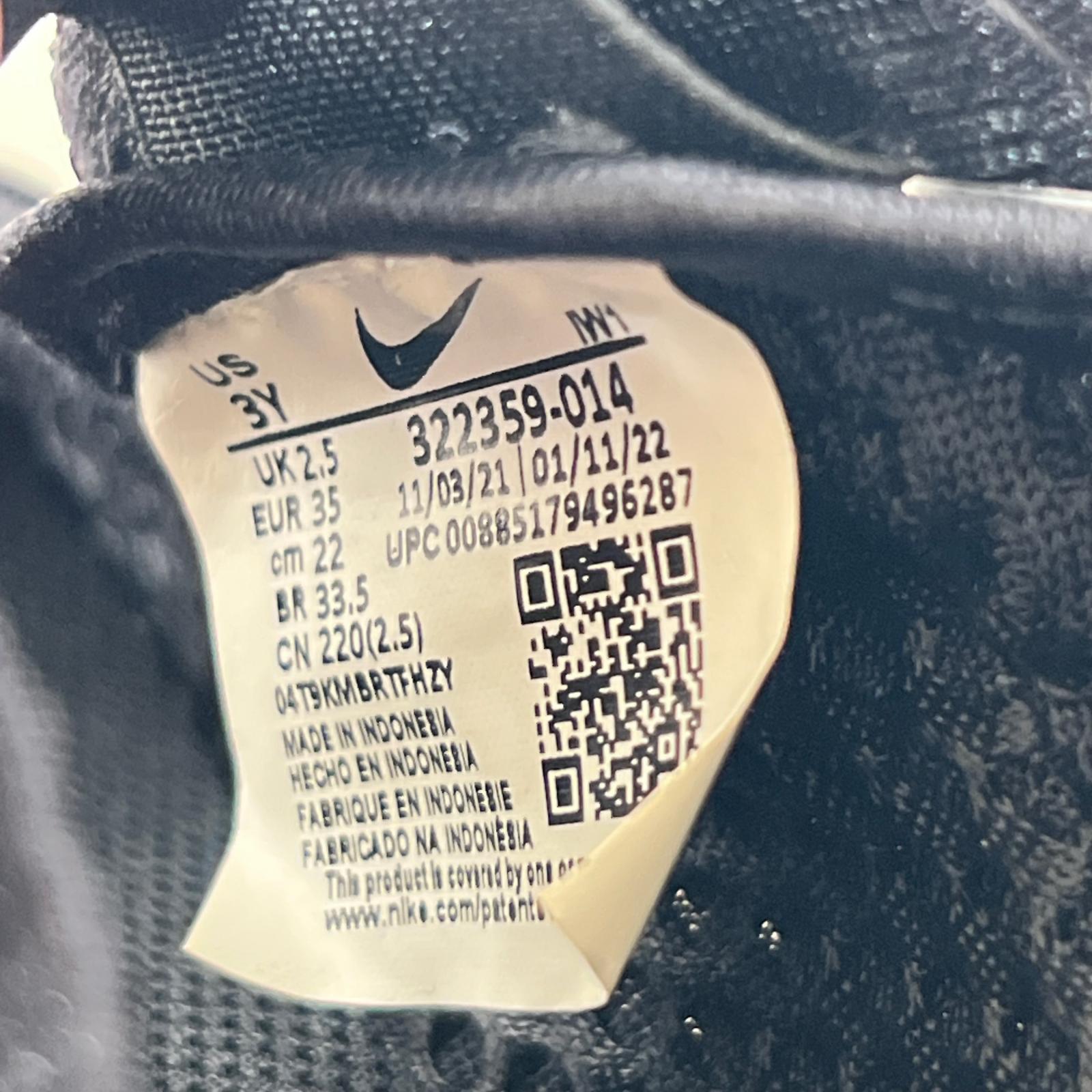 シューズ AIR RIFT 22.0cm ブラック