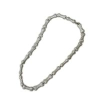 ネックレス $ole only bone chain necklace ボーンチェーンネックレス シルバー