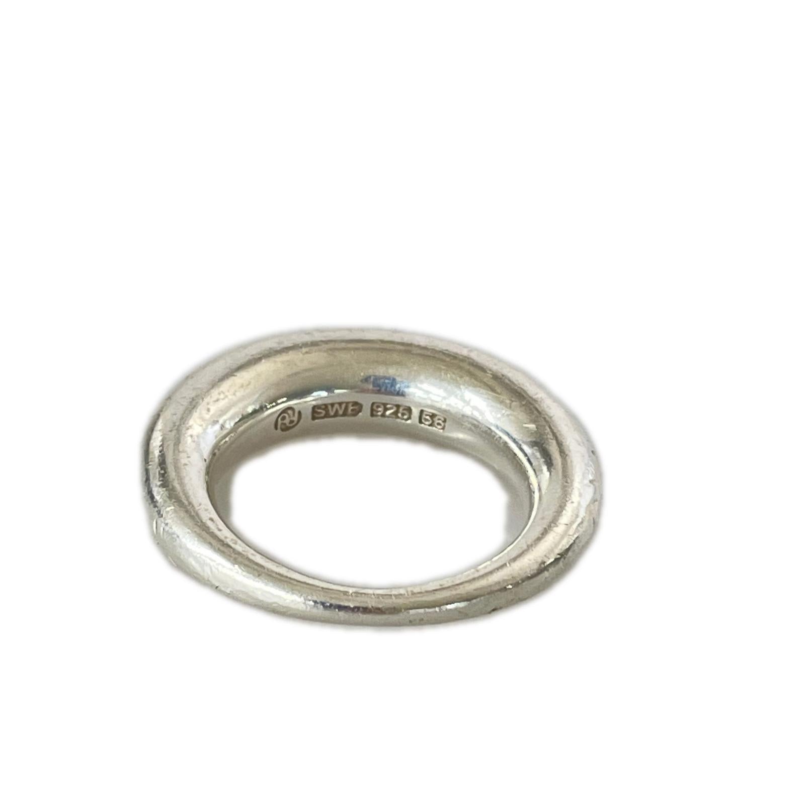 リング・指輪 ALL BLUES snake ring thick 56 シルバー