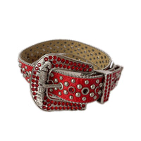 その他アクセサリー bb simon ベルト レッド レッド