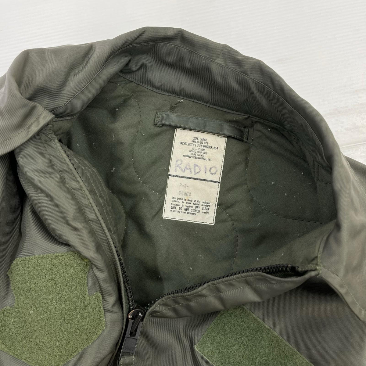 ジャケット 00s CWU-45P (L) L カーキ