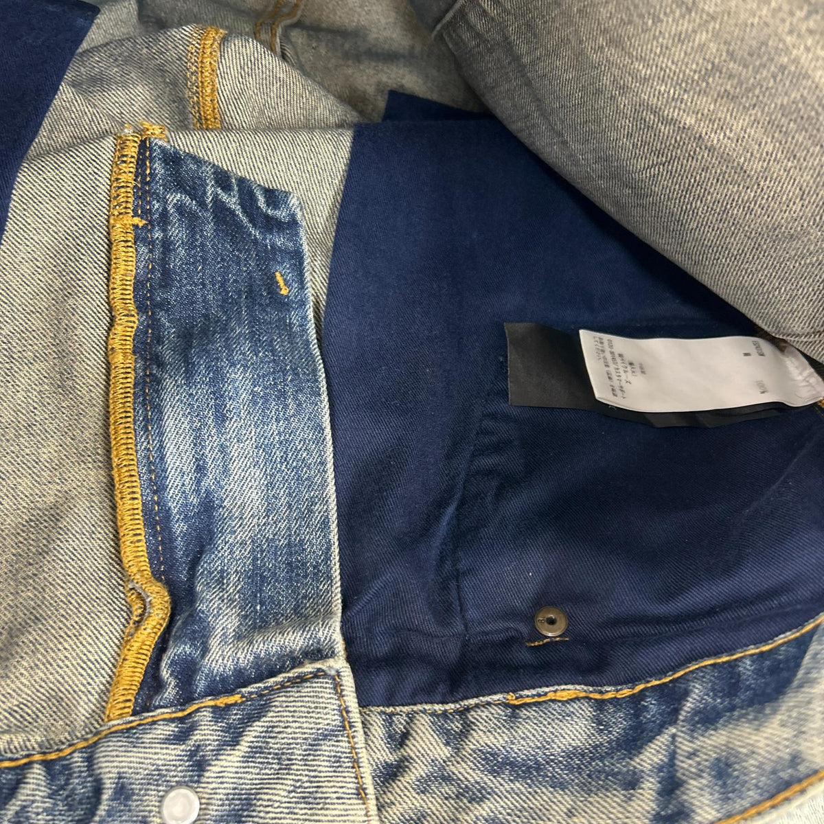 デニムパンツ entire studios 24AW GEM JEANS SURFACE WAVE ES2431SW (XS) ブルー