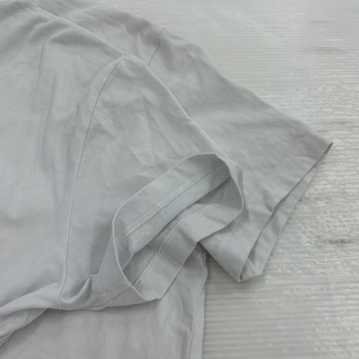 半袖Tシャツ 胸元ロゴ 白 (XS) ホワイト