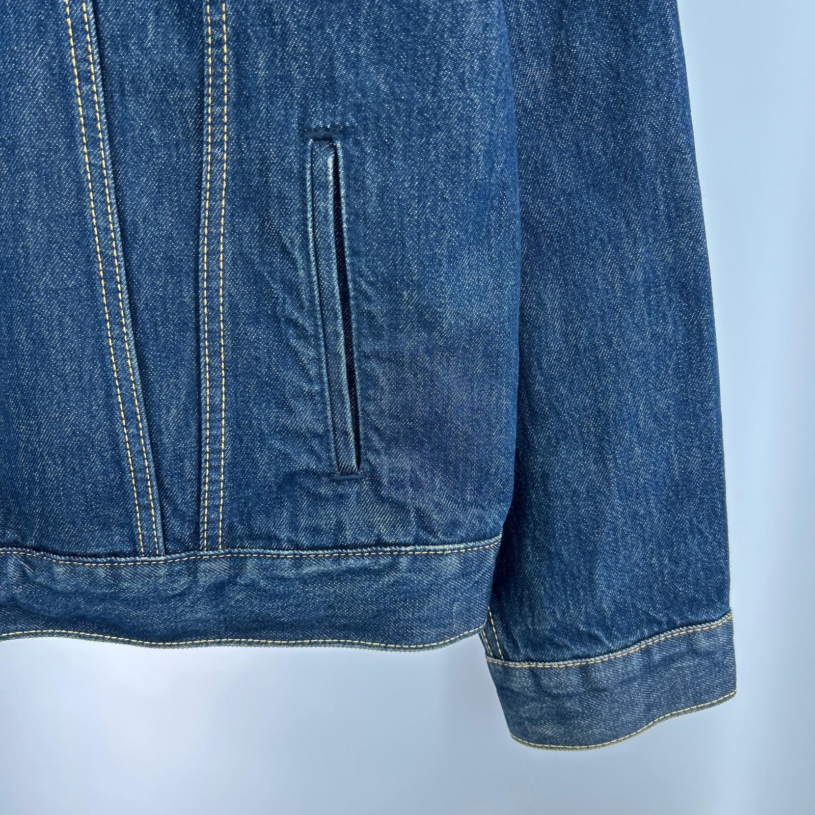 デニムジャケット TRUCKER JACKET インディゴ/PC9-722334-0557 L ネイビー
