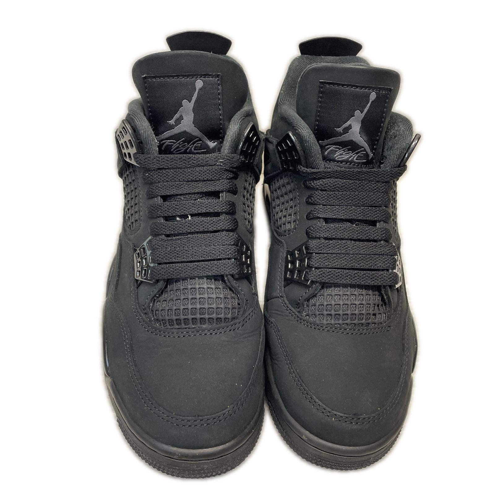 スニーカー NIKE AIR JORDAN 4 RETRO BLACK CAT 2025 26.0cm FV5029-010