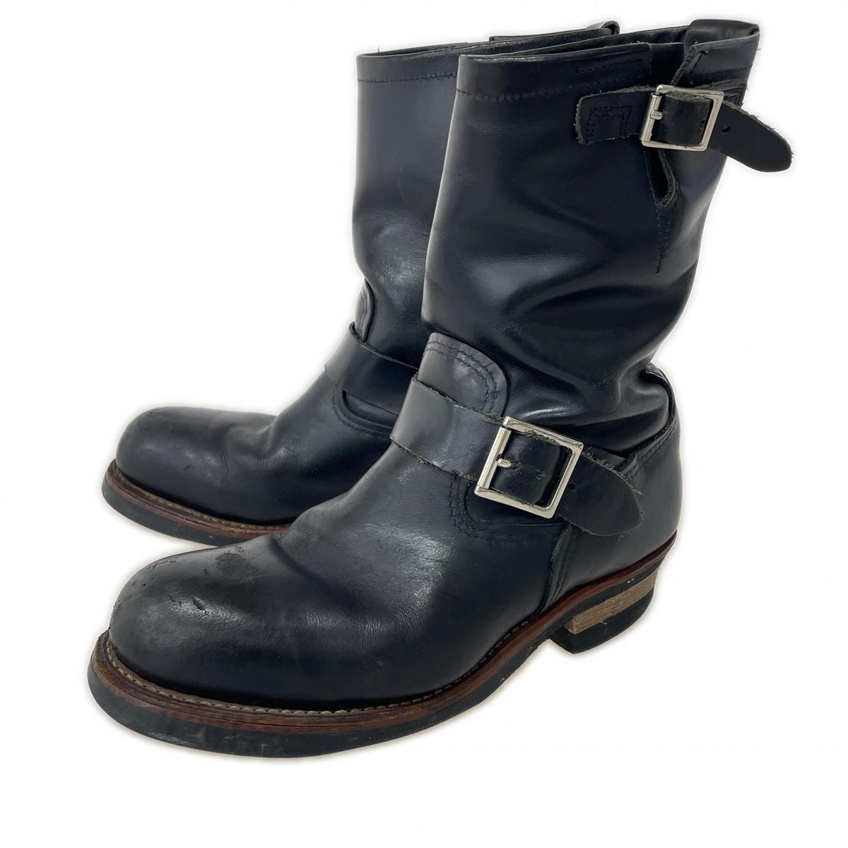 ブーツ 2268 ENGINEER BOOTS 黒 25.5cm 25.5cm (US7 1/2 UK7 EU41) ブラック