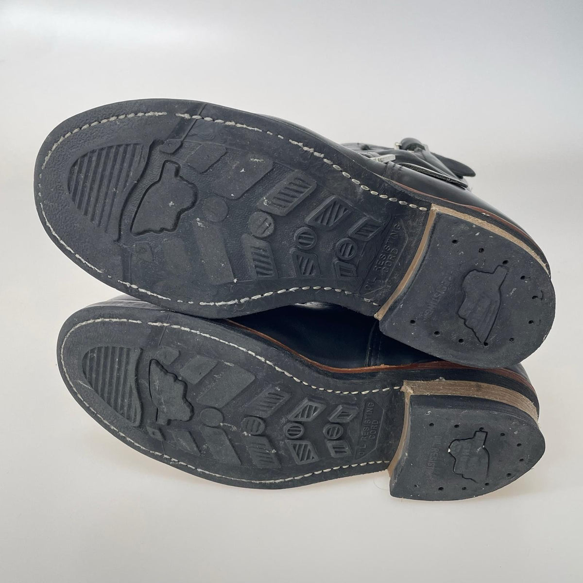 ブーツ 2268 ENGINEER BOOTS 黒 25.5cm 25.5cm (US7 1/2 UK7 EU41) ブラック