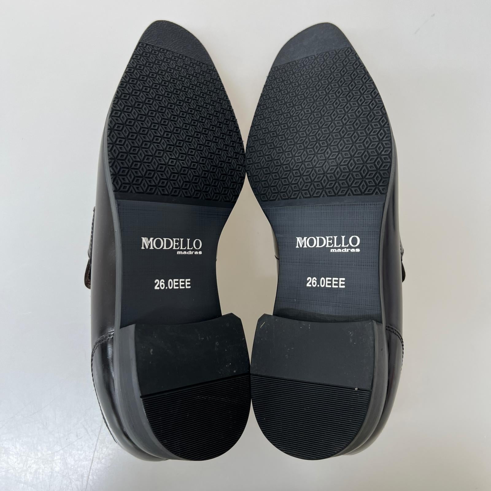 シューズ MODELLO ビジネスシューズ 茶 26.0cm 26cm (US8 UK7 1/2 EU42) ブラウン
