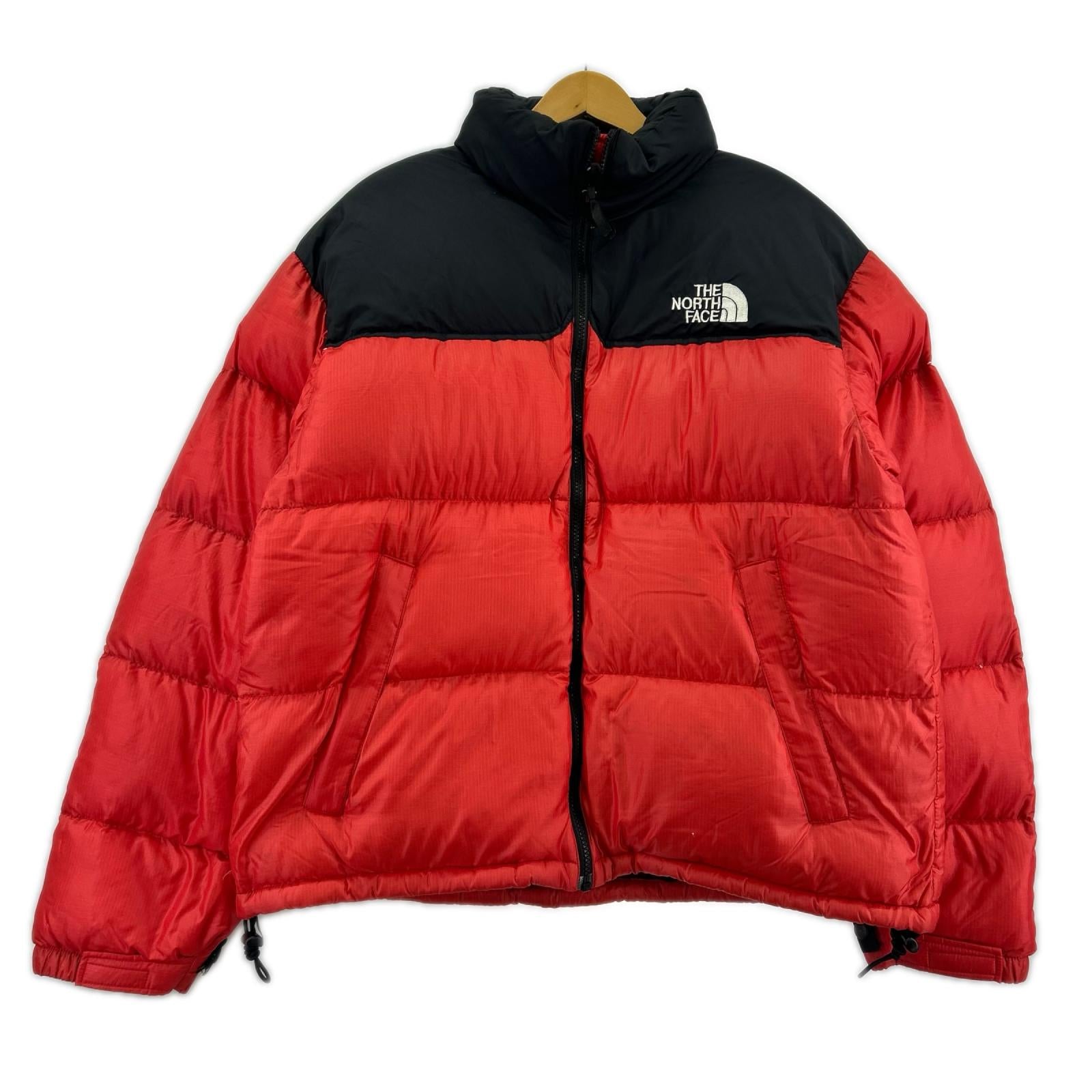 ダウンジャケット NUPUTSE JACKET 赤黒 (L) L