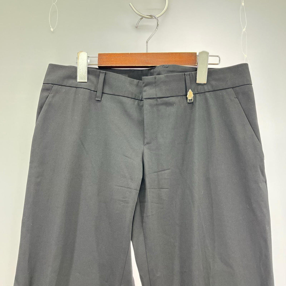 GUCCI ローライズ ウールスラックス 44 ブラック
