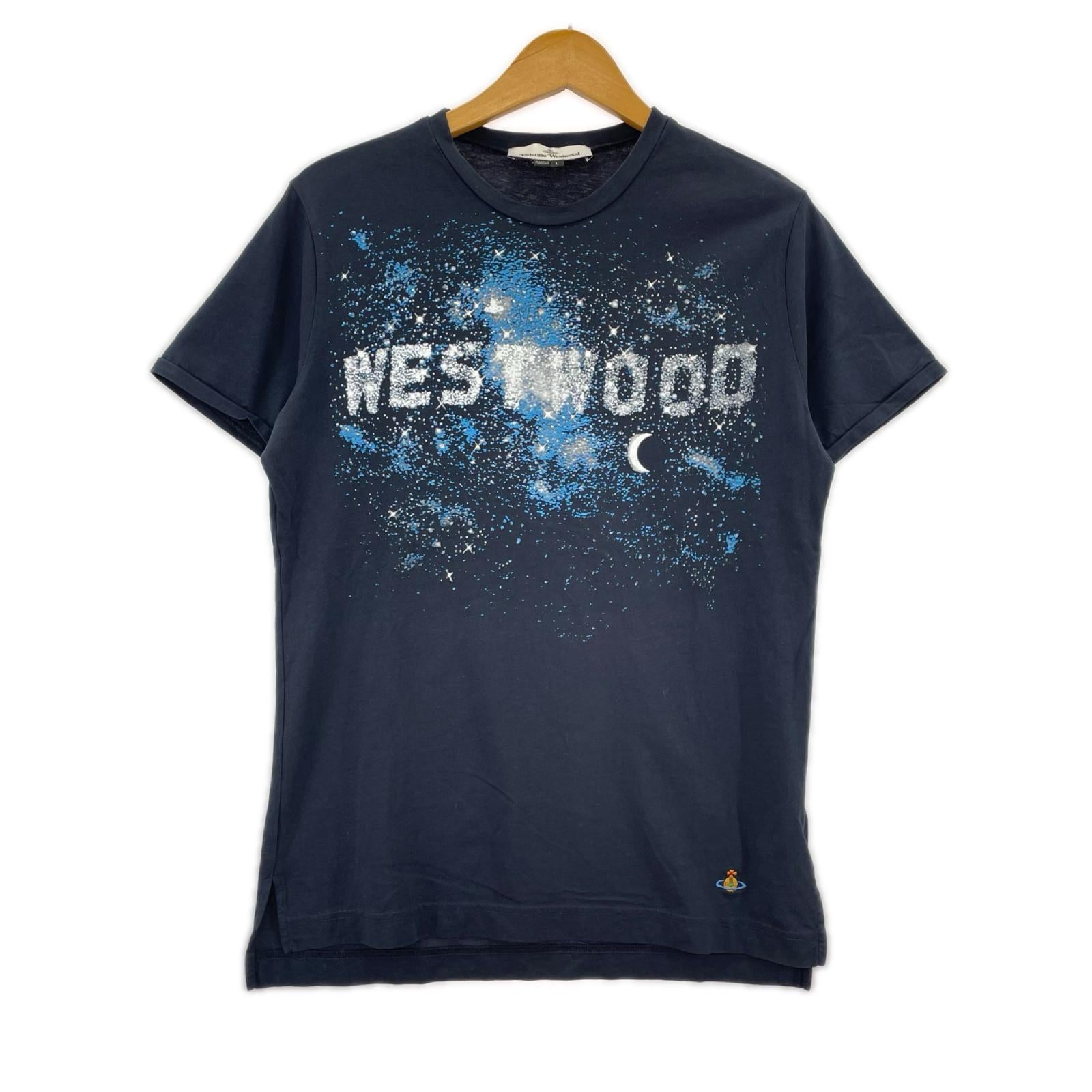 半袖Tシャツ ミルキーウェイTシャツ L ネイビー