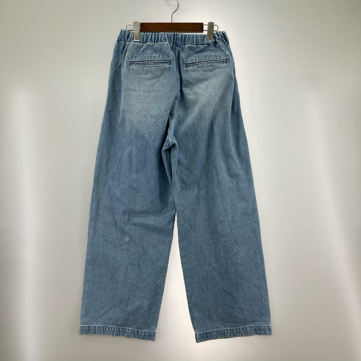 デニムパンツ フェードワイドデニムパンツ GA46-24M001 ブルー