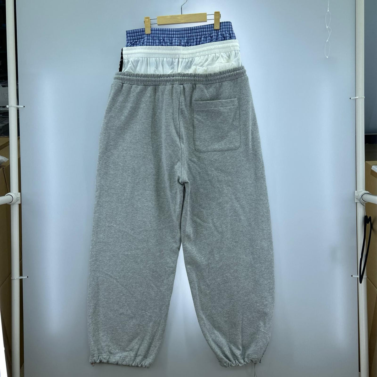 パンツ PROJECT G/R 3 LAYERED SWEAT PANTS グレー 2 2 グレー