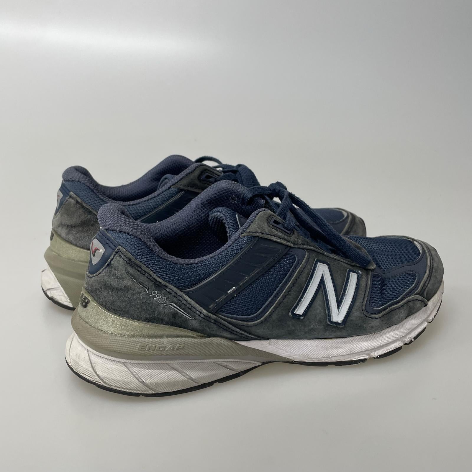 スニーカー USA製 ローカットスニーカー NAVY/SILVER 28.0cm 28cm (US10 UK9 1/2 EU46) ブルー