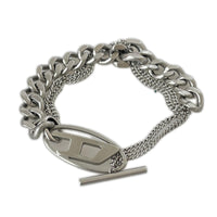 ブレスレット DIESEL シルバーブレスレット DX1550040 シルバー