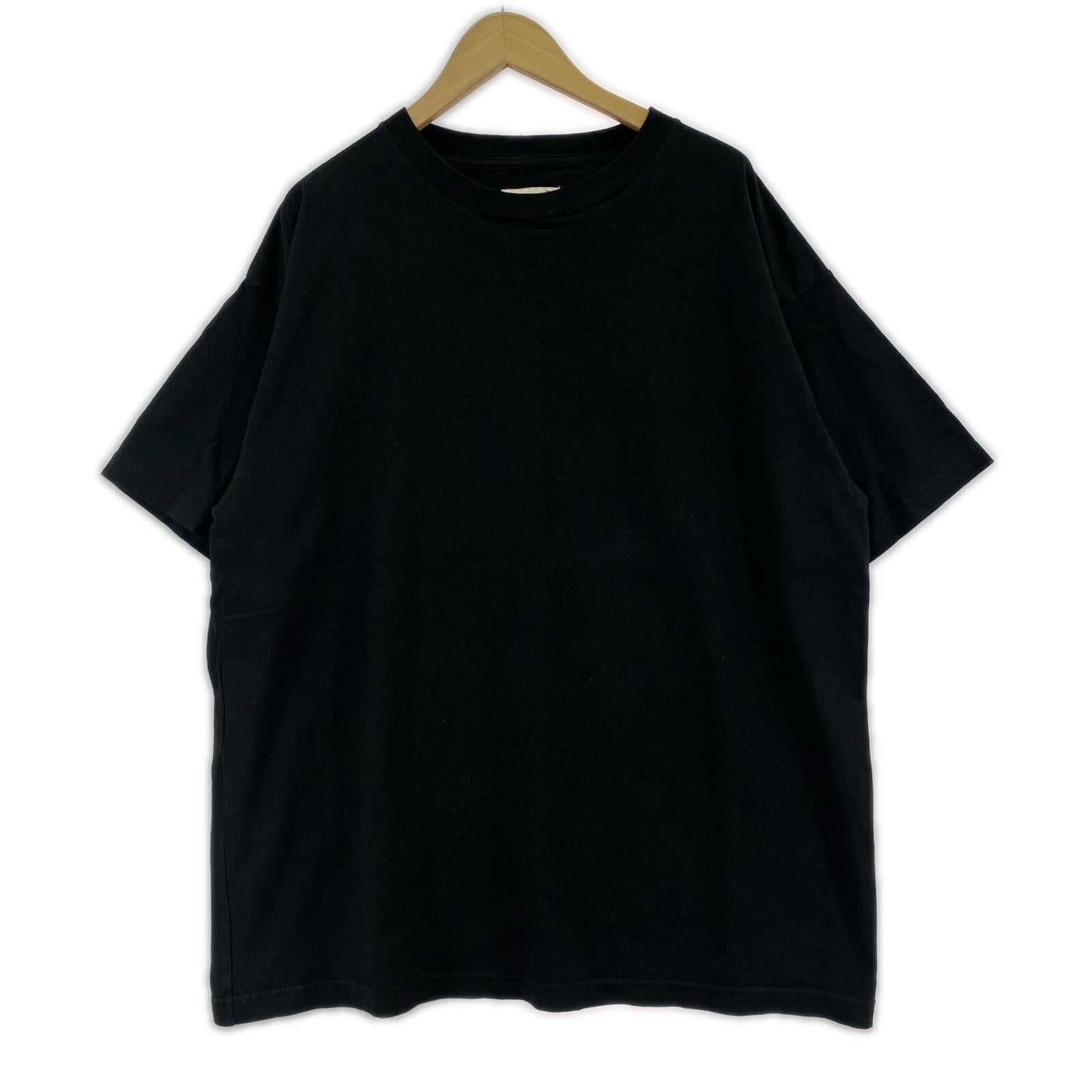 半袖Tシャツ Emotionally Unavailable バックプリントTee 黒 ブラック