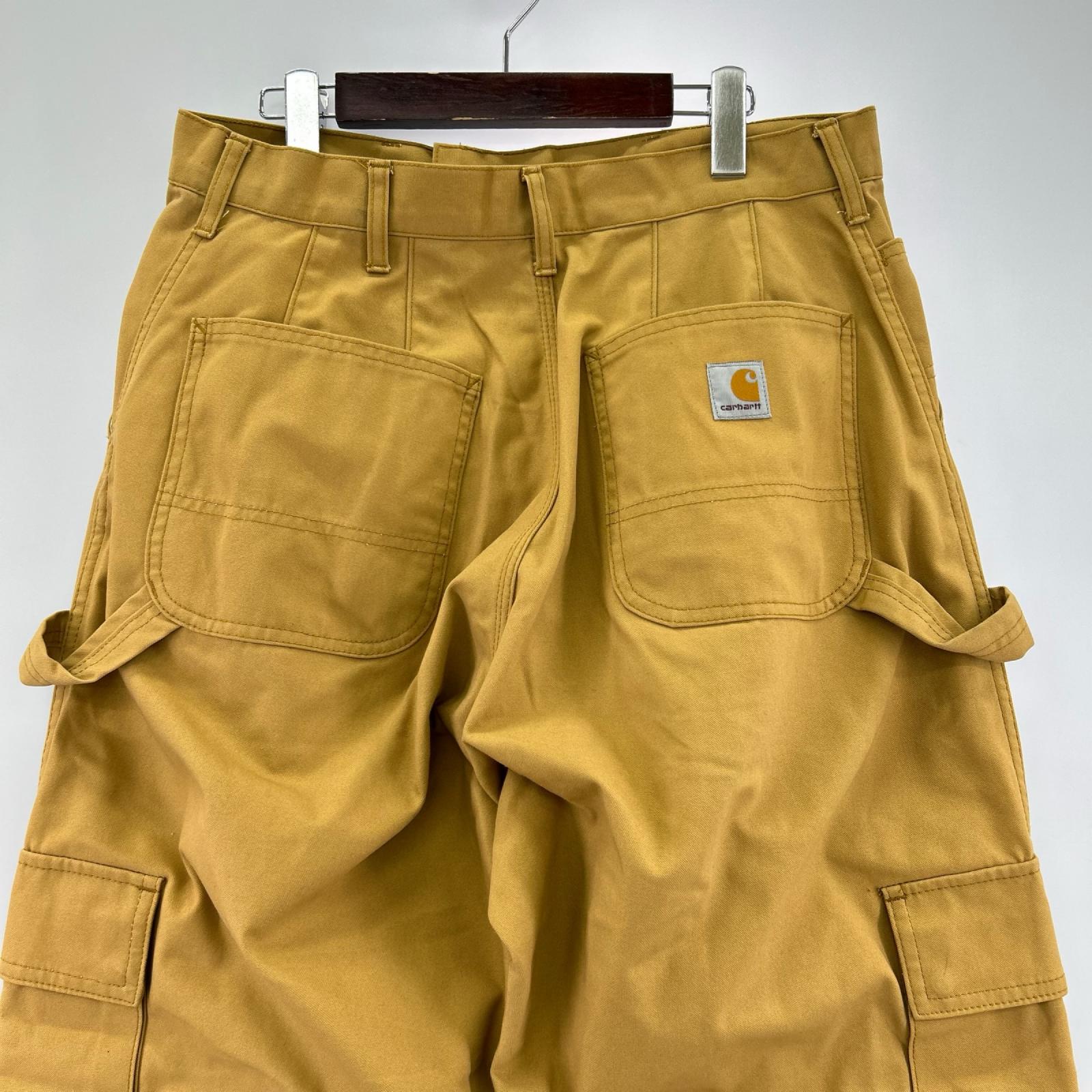 パンツ JUNYA WATANABE×CARHARTT W-NAME PAINTER PANTS カーゴパンツ S ベージュ S ベージュ